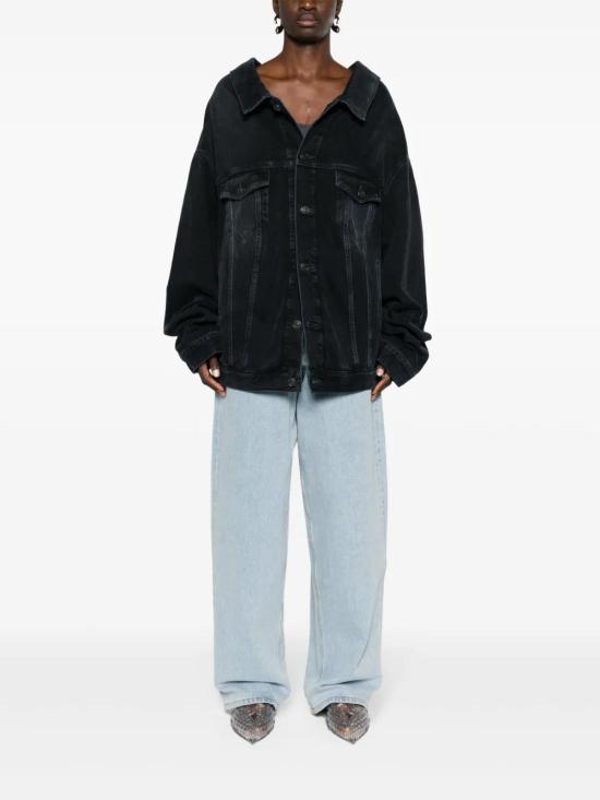  발렌시아가 데님 자켓 786638TQW59 midnight blue - BALENCIAGA