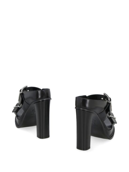  알렉산더 맥퀸 뮬/슬리퍼 734985WHSWD black - ALEXANDER MCQUEEN