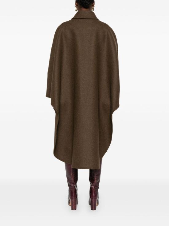  생로랑 코트 803352Y9I93 brown - SAINT LAURENT