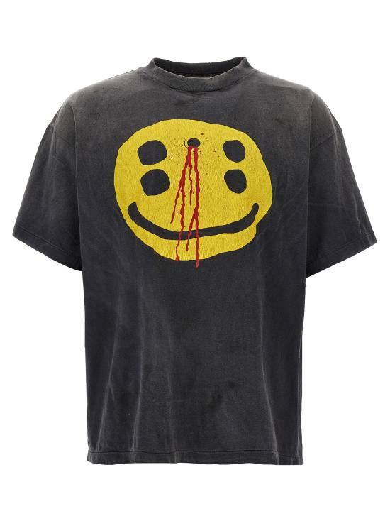  세인트 미카엘 반팔 티셔츠 SMYS10000C01BLACK DOM