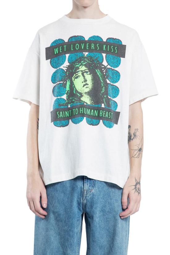  세인트 미카엘 반팔 티셔츠 SMYS10000009WHITE DOM