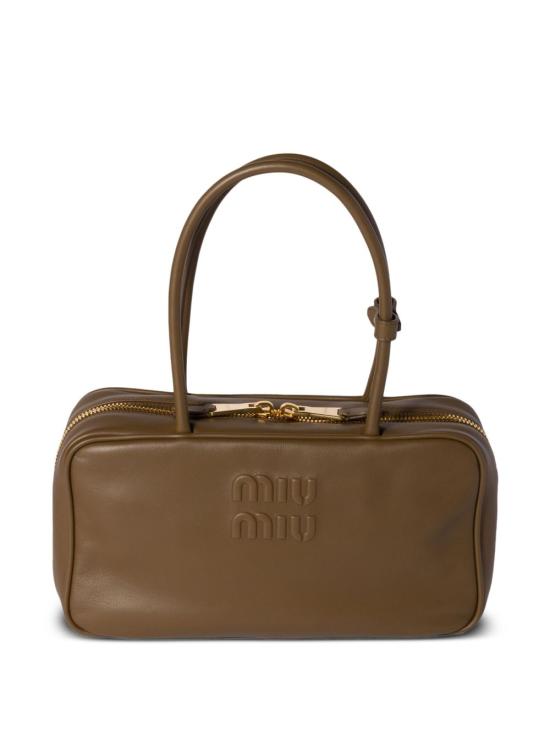  미우미우 토트백 5BB172VOOO2CRW brown