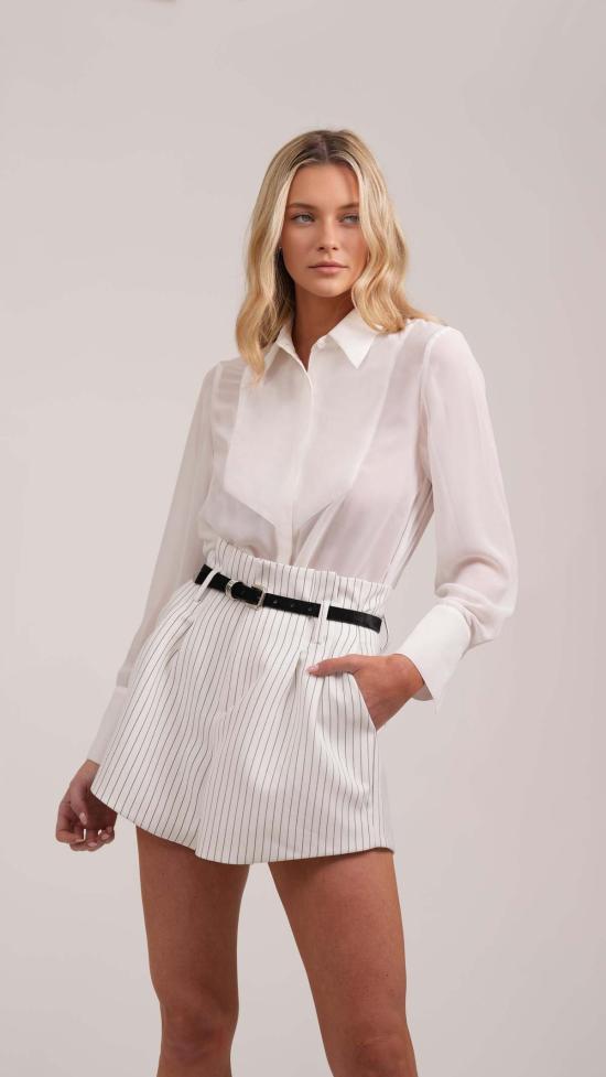  파렌테지 숏팬츠 모리 쇼츠 화이트