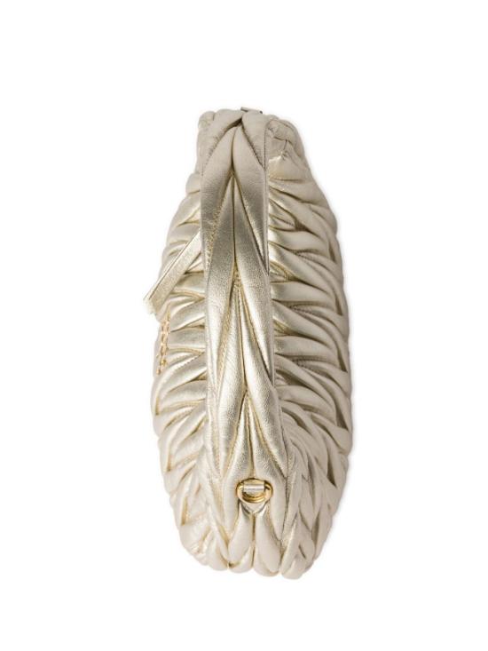  미우미우 토트백 5BC125VOOYAN88 gold - MIU MIU