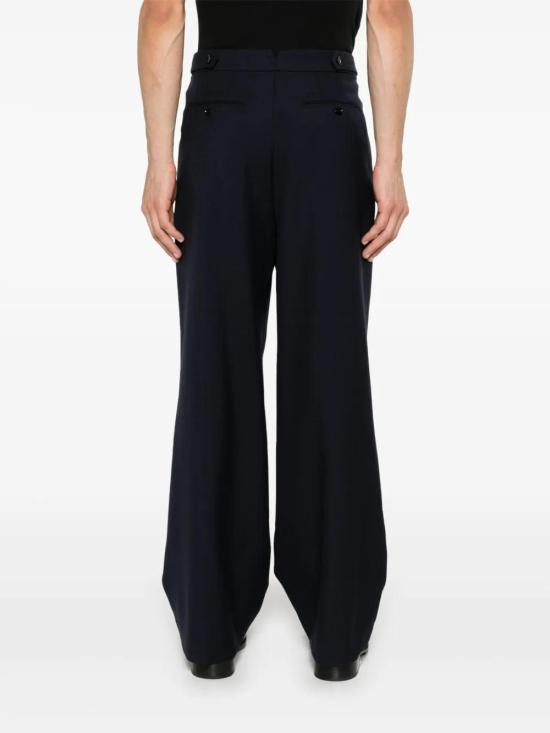  아미 스트레이트 팬츠 HTR429WV0026 navy - AMI