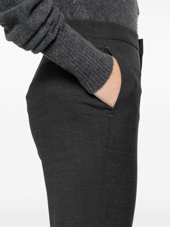  파비아나 필리피 크롭 팬츠 PAD214F326I0840000 dark grey - FABIANA FILIPPI