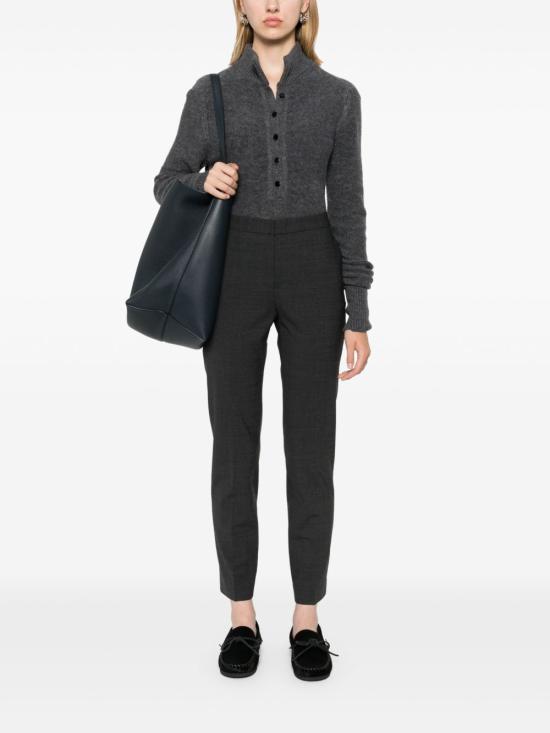  파비아나 필리피 크롭 팬츠 PAD214F326I0840000 dark grey - FABIANA FILIPPI