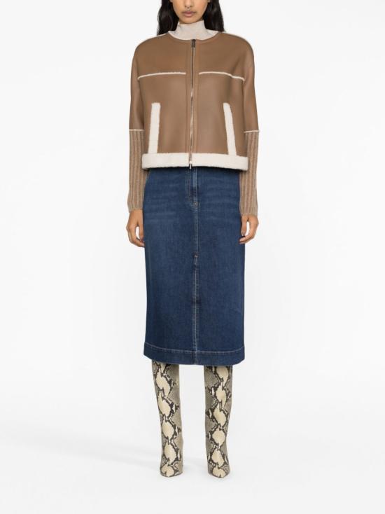  파비아나 필리피 자켓 PLD213F2050000H691 brown - FABIANA FILIPPI