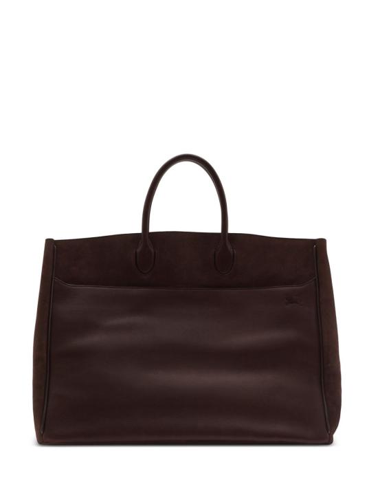  버버리 토트백 8094509 dark brown - BURBERRY