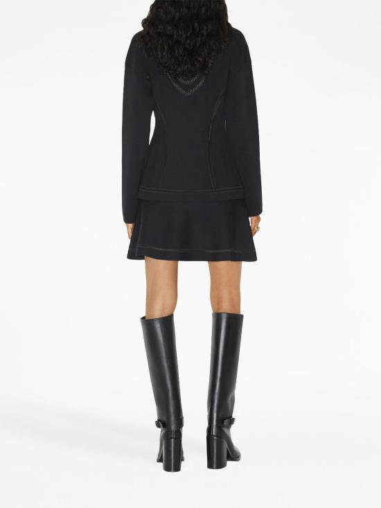  버버리 숏 스커트 8070363 black - BURBERRY