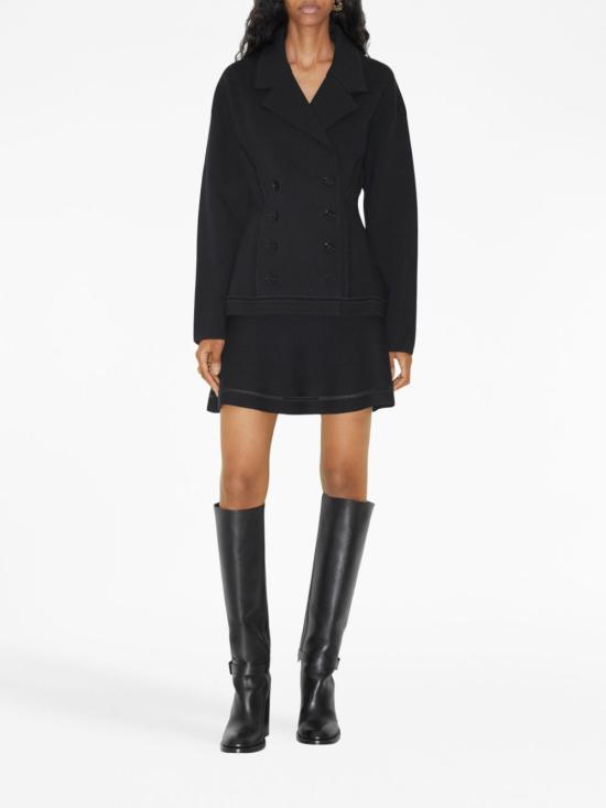  버버리 숏 스커트 8070363 black - BURBERRY