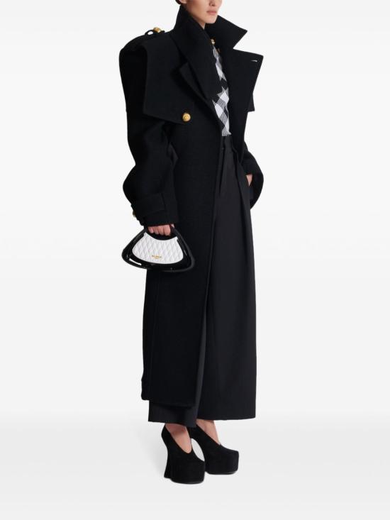  발망 숄더백 DN0DA902KTGLGAB white - BALMAIN