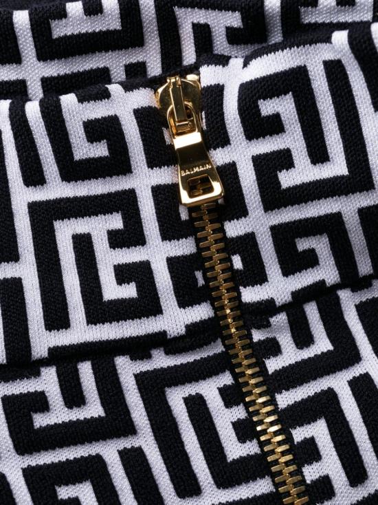  발망 숏 원피스 BF1R8018KE98 - BALMAIN