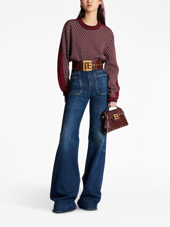  발망 스웨터 BF1KA003KE94 - BALMAIN