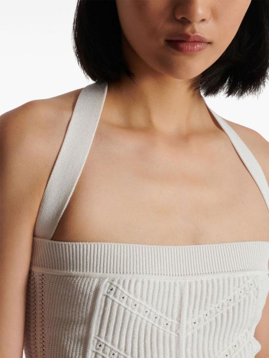  발망 민소매 티셔츠 DF1AA025KF24 - BALMAIN