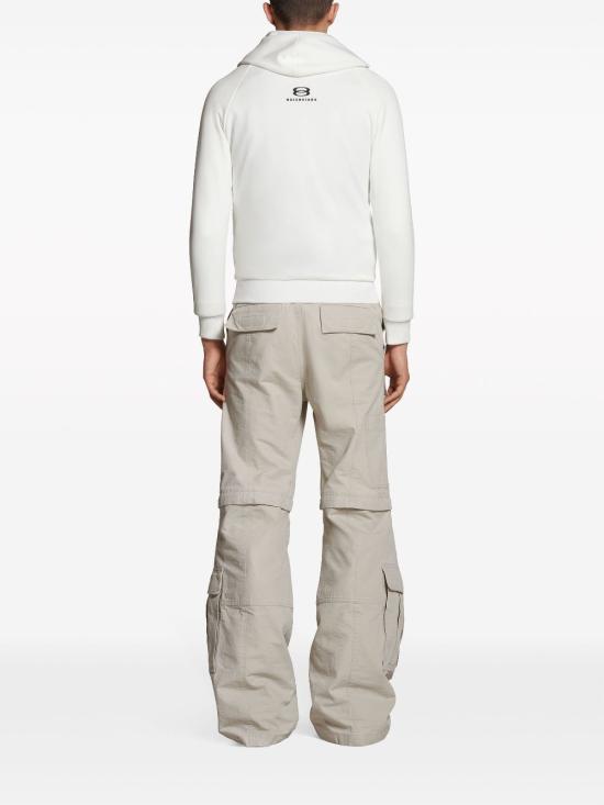  발렌시아가 후드 티셔츠 770503TMV15 white - BALENCIAGA