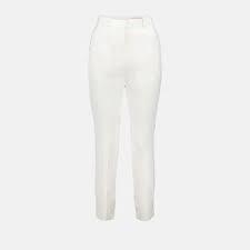  알렉산더 맥퀸 스트레이트 팬츠 585809 WH DOM