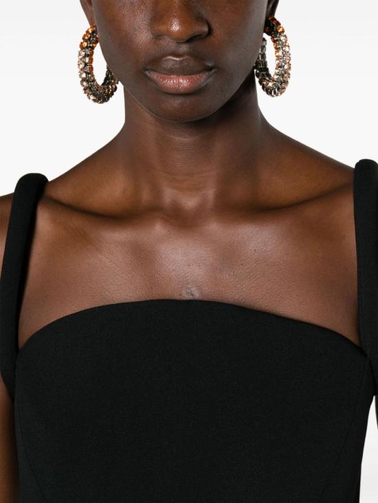  베르사체 숏 원피스 10124461A00540 black - VERSACE