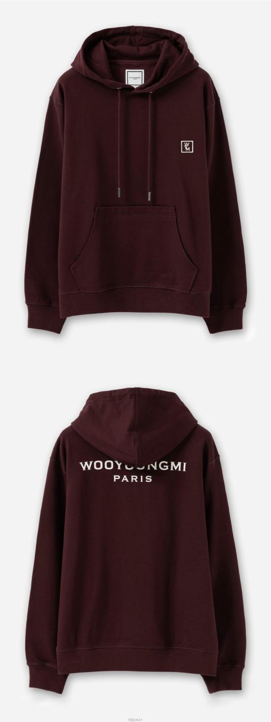  우영미 후드 티셔츠 W243TS37 727R RE DOM