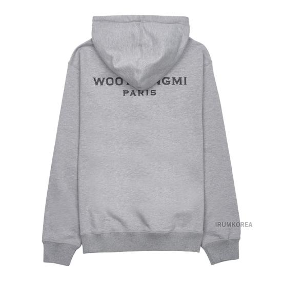  우영미 후드 티셔츠 W243TS37 721G GR DOM - WOOYOUNGMI