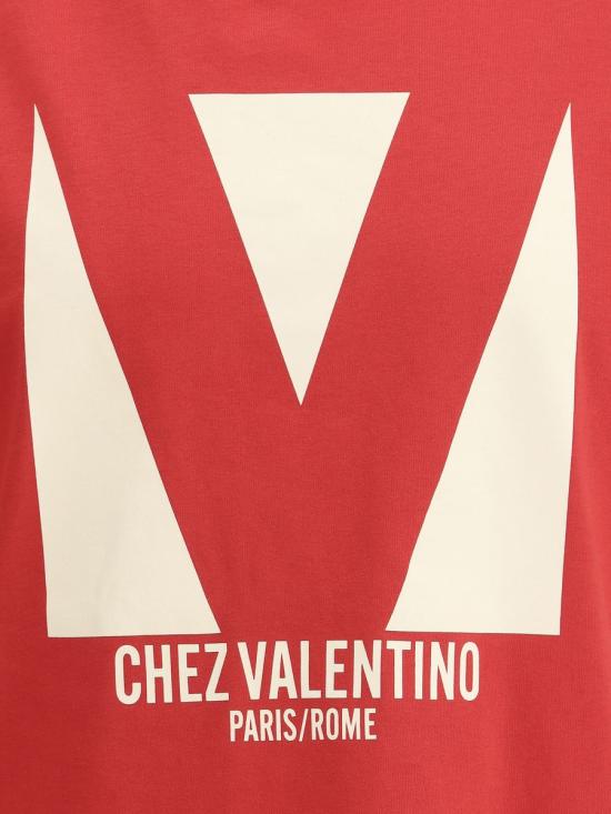 25SS 발렌티노 가라바니 반팔 티셔츠 6V3MG16PAQ9157 RED - VALENTINO GARAVANI