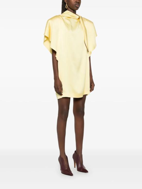 25SS 스텔라 맥카트니 숏 원피스 6A04673FU302 7150 CAMOMILLE - STELLA MCCARTNEY