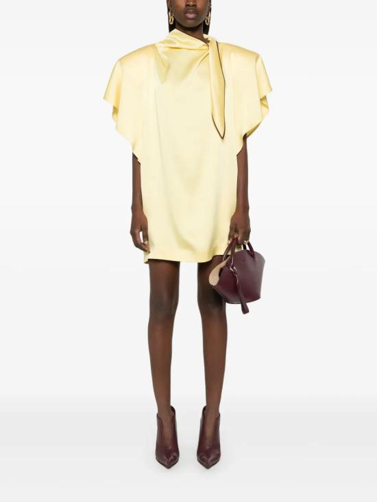 25SS 스텔라 맥카트니 숏 원피스 6A04673FU302 7150 CAMOMILLE - STELLA MCCARTNEY