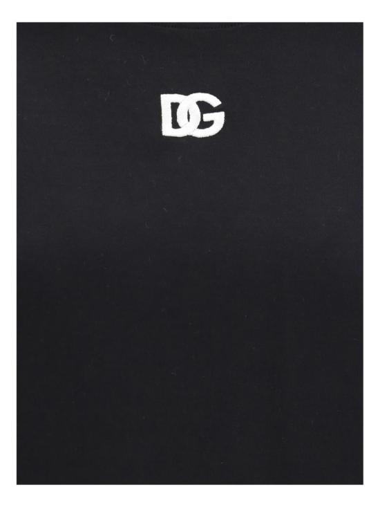 25SS 돌체앤가바나 반팔 티셔츠 F8U10ZGDCYD N0000 Black - DOLCE & GABBANA