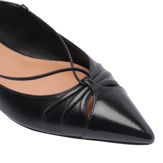 25SS 아쿠아주라 플랫 슈즈 GBIFLAA0NNG000 Black - AQUAZZURA