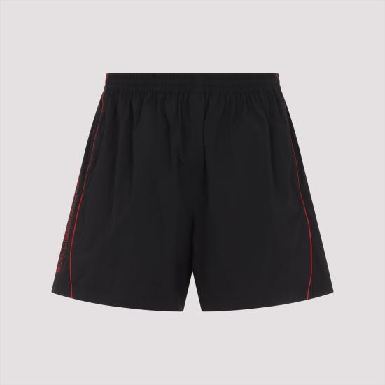 25SS 발렌시아가 숏팬츠 814568 TRO32 1000 BLACK - BALENCIAGA