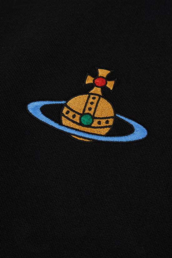 25SS 비비안웨스트우드 긴팔 티셔츠 1I010001J006O N401 BLACK - VIVIENNE WESTWOOD