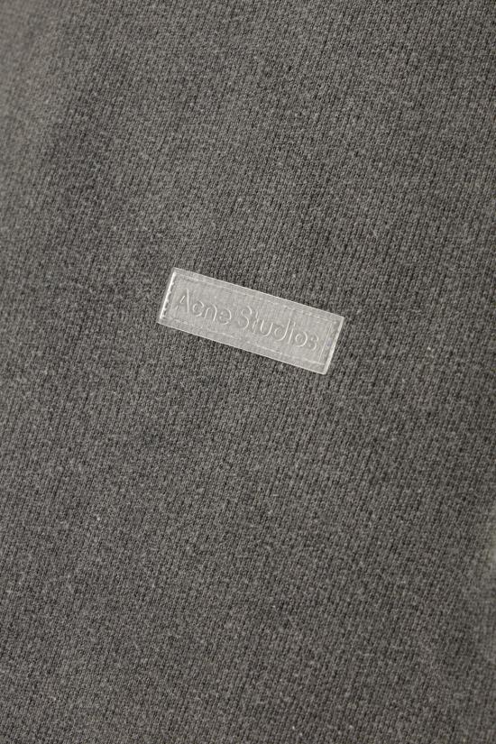 24FW 아크네 스튜디오 긴팔 티셔츠 CI0137 BM0 FADED BLACK - ACNE STUDIOS