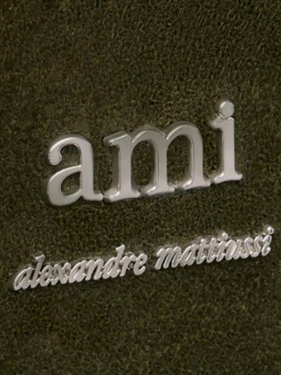  아미 토트백 E24ULL505AL0060 olive green - AMI