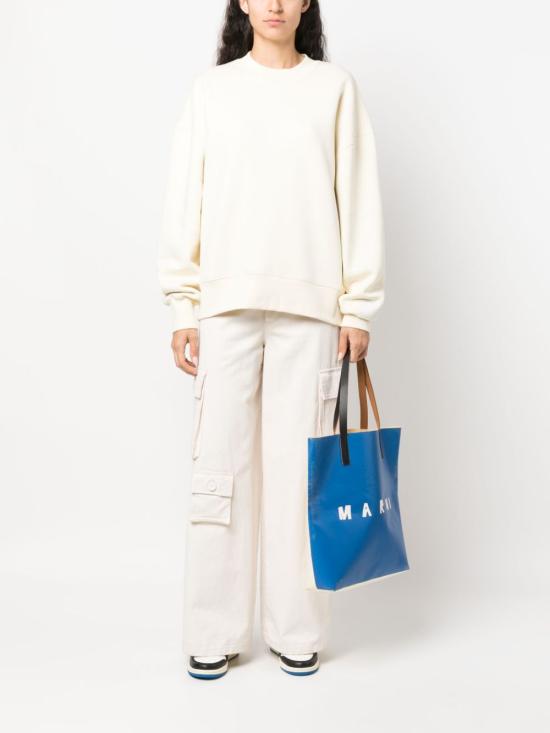  아미 긴팔 티셔츠 H23USW017740 white - AMI