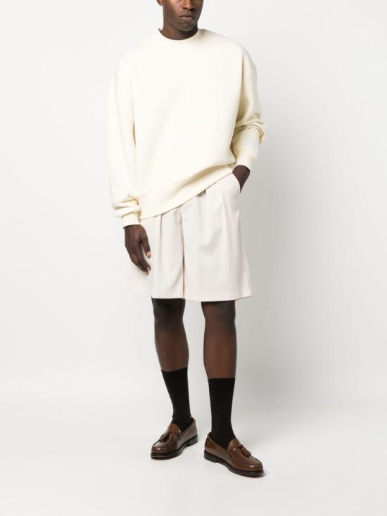  아미 긴팔 티셔츠 H23USW017740 white - AMI