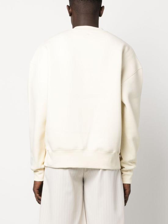  아미 긴팔 티셔츠 H23USW017740 white - AMI