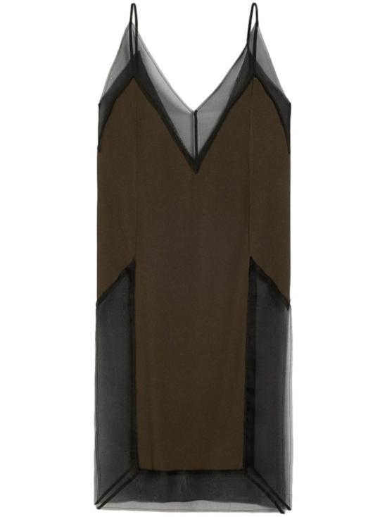  아미 롱 원피스 H24FDR236AC0009 coffee