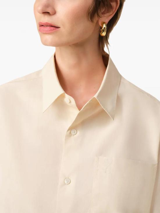  아미 셔츠 E25USH145CO0076 beige - AMI