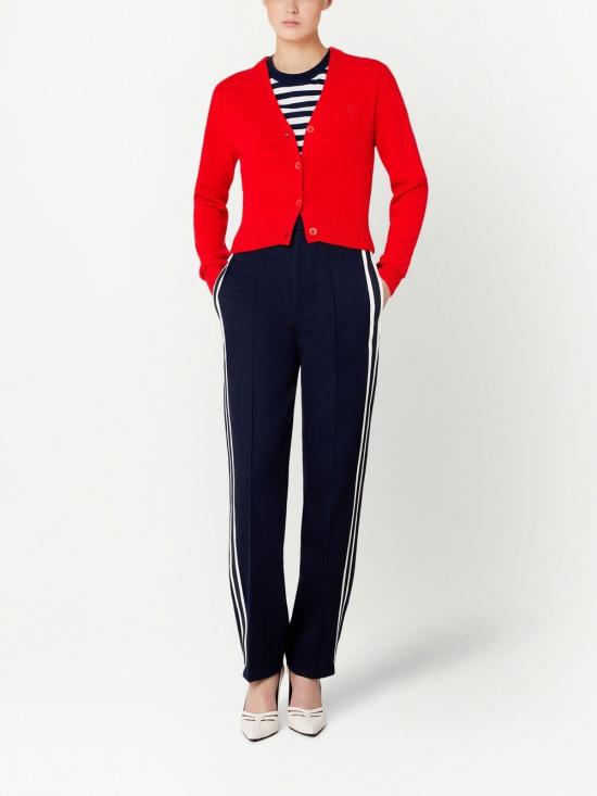  아미 스트레이트 팬츠 UTR217WV0004 blue - AMI