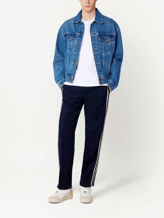  아미 스트레이트 팬츠 UTR217WV0004 blue - AMI