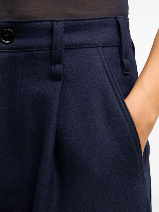  아미 스트레이트 팬츠 H24FTR305WV0018 navy - AMI