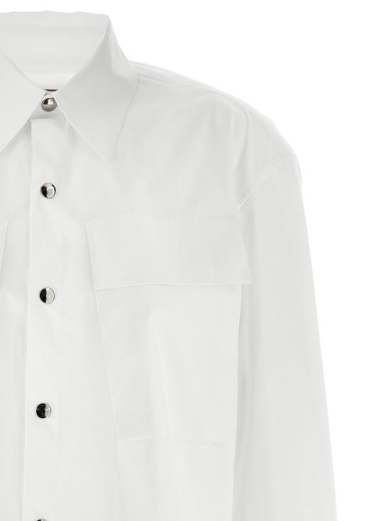 25SS 더 레이티스트 블라우스 TLW0600NT0195ABTPT0001 White - THE LATEST