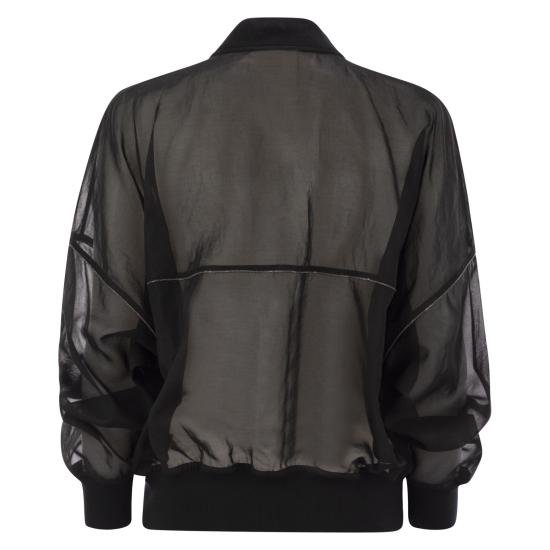 25SS 브루넬로 쿠치넬리 스웨터 MH911VE706 BLACK - BRUNELLO CUCINELLI