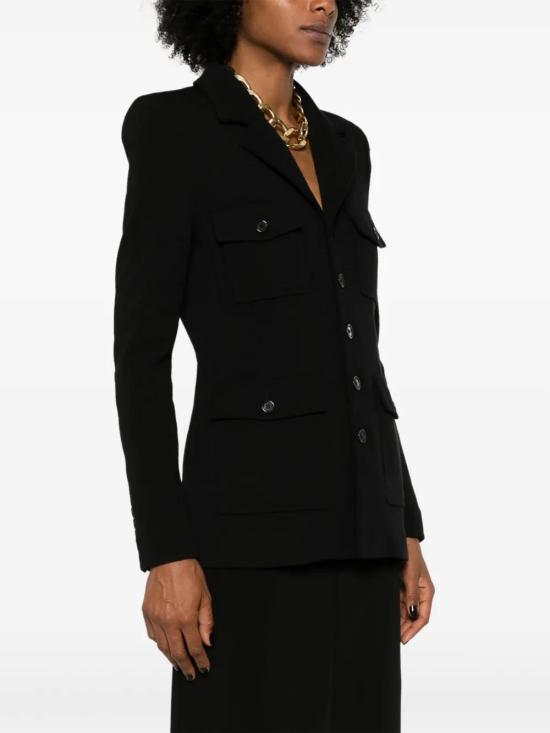  생로랑 수트 자켓 777729Y288V black - SAINT LAURENT