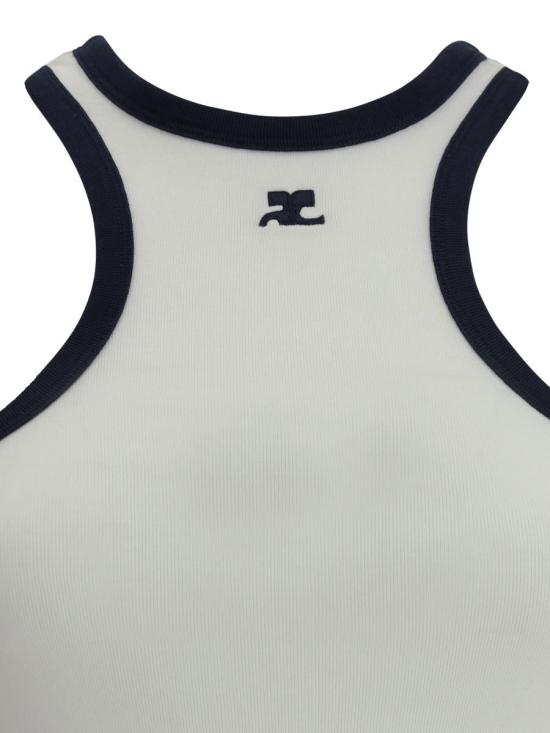 25SS 쿠레쥬 미디 원피스 125JRO577JS0203 0083 WHITE - COURREGES