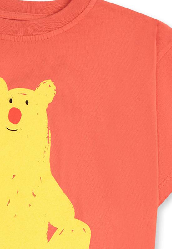 25SS [키즈] 보보쇼즈 티셔츠 B125AC011 RED - BOBO CHOSES