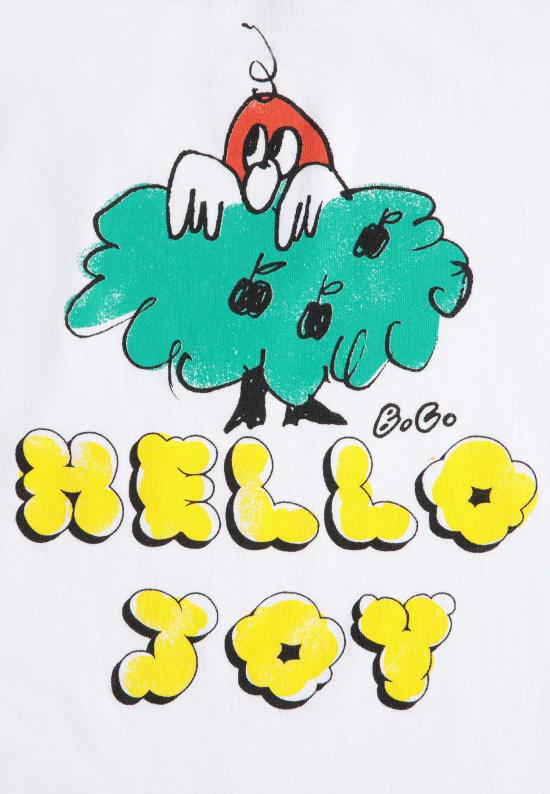 25SS [키즈] 보보쇼즈 티셔츠 B125AC001 WHITE - BOBO CHOSES