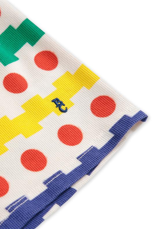 25SS [키즈] 보보쇼즈 쇼츠/버뮤다 B125AC050 WHITE - BOBO CHOSES