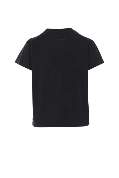 25SS MM6 메종마르지엘라 반팔 티셔츠 S52GC0332 M20048 900 Black - MM6 MAISON MARGIELA