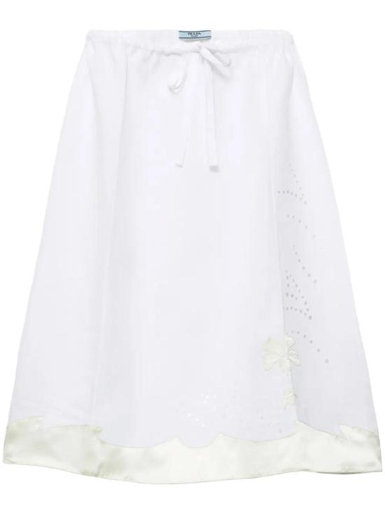  프라다 미디 스커트 P127YRSOOO15YQ